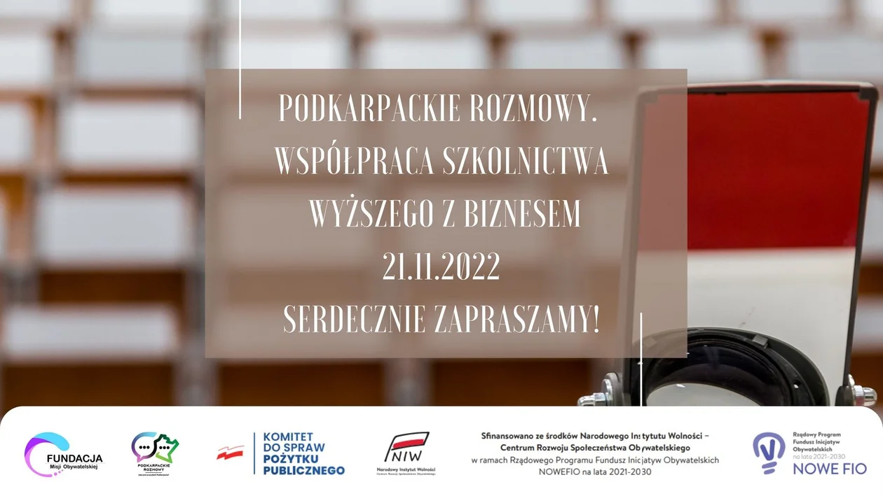 Podkarpackie Rozmowy. Współpraca szkolnictwa wyższego z biznesem - Zdjęcie główne