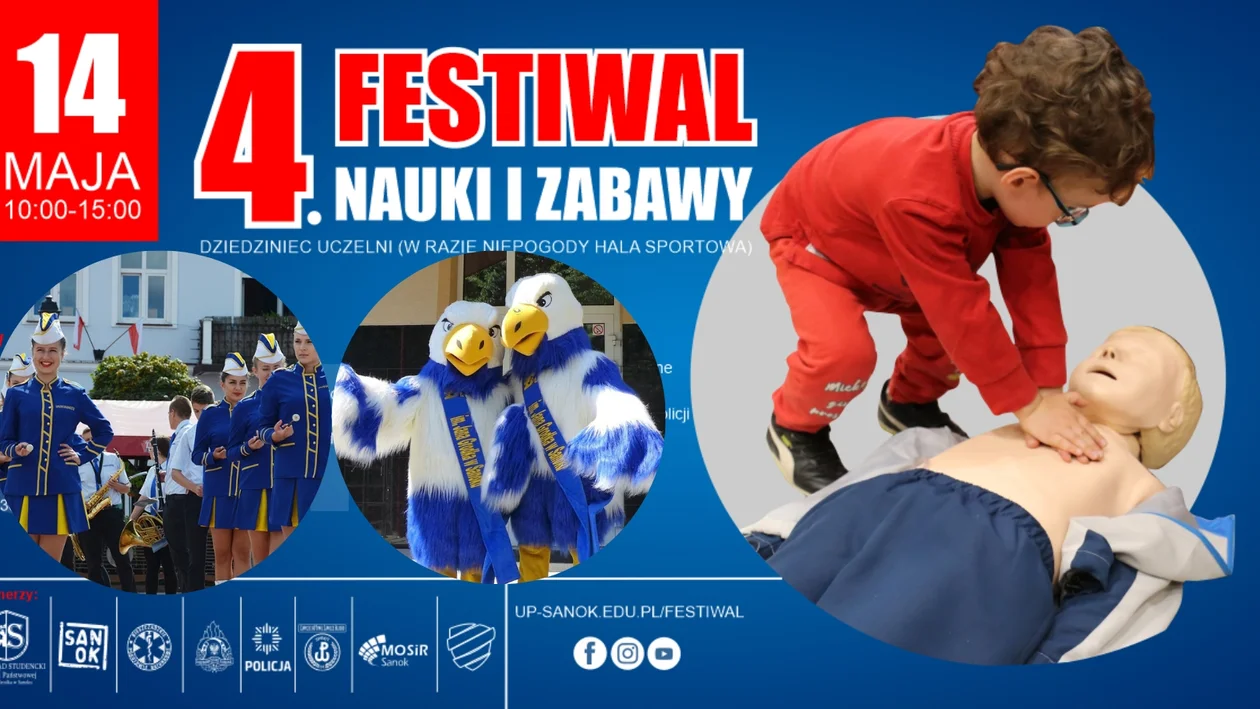 Festiwal Nauki i Zabawy na Uczelni Państwowej w Sanoku. Będzie się działo! [PROGRAM] - Zdjęcie główne