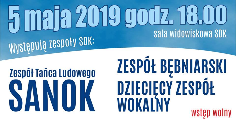 SANOK: Koncert Majowy w SDK - Zdjęcie główne
