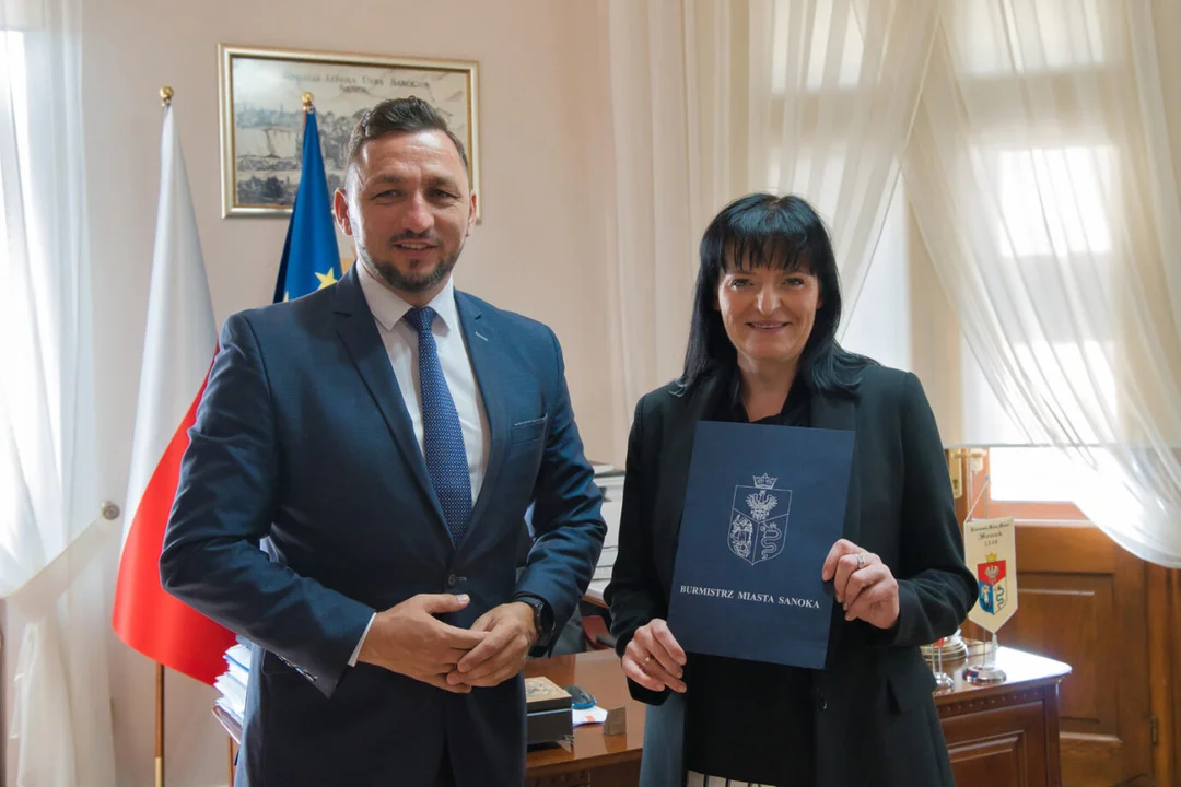 Ewa Zamaria została nowym Skarbnikiem Sanoka - Zdjęcie główne