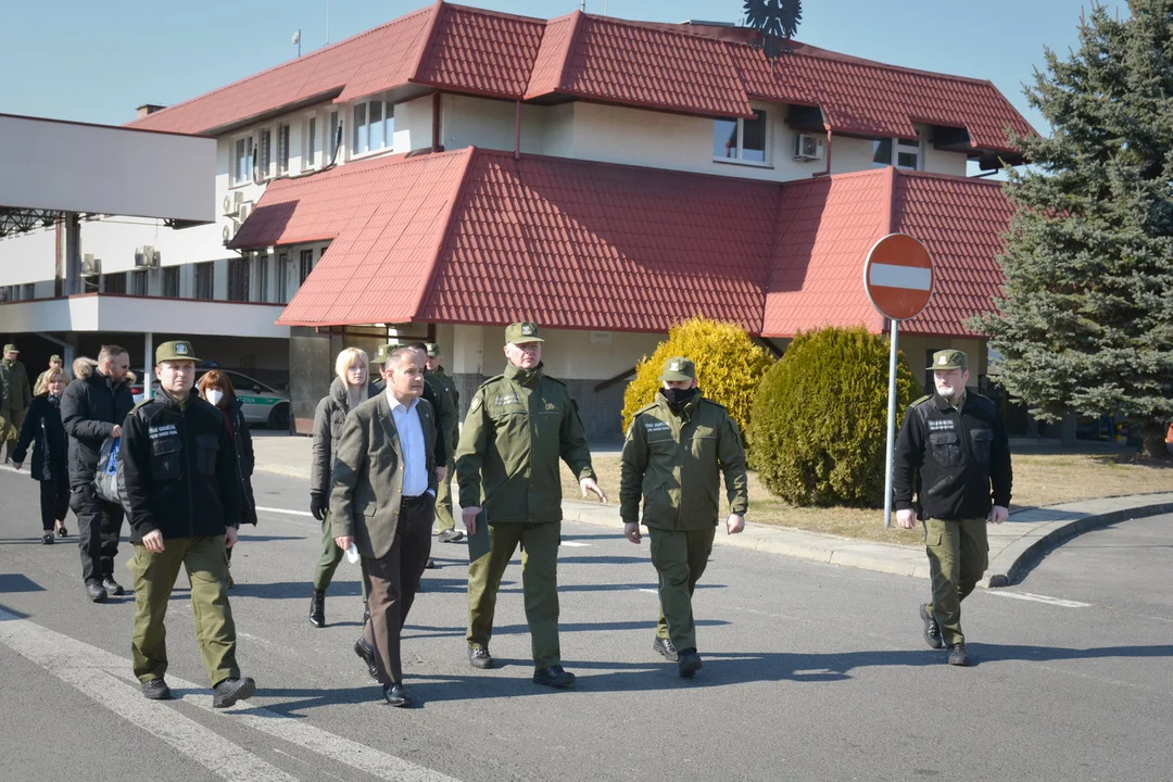 Dyrektor Agencji Frontex Fabrice Leggeri z wizytą na podkarpackich przejściach granicznych  [ZDJĘCIA + WIDEO] - Zdjęcie główne