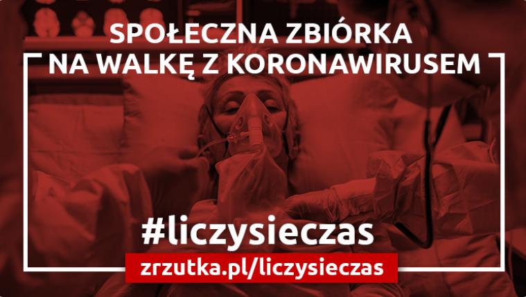 Społeczna zbiórka na zakup sprzętu medycznego do walki z koronawirusem - Zdjęcie główne