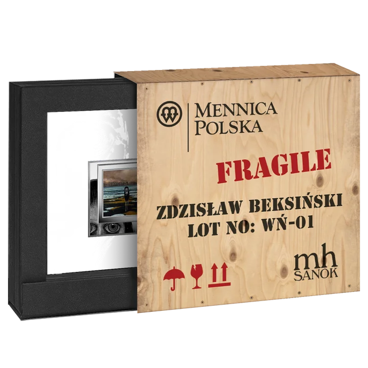Mennica Polska prezentuje limitowaną serię monet z dziełami Zdzisława Beksińskiego [ZDJĘCIA] - Zdjęcie główne