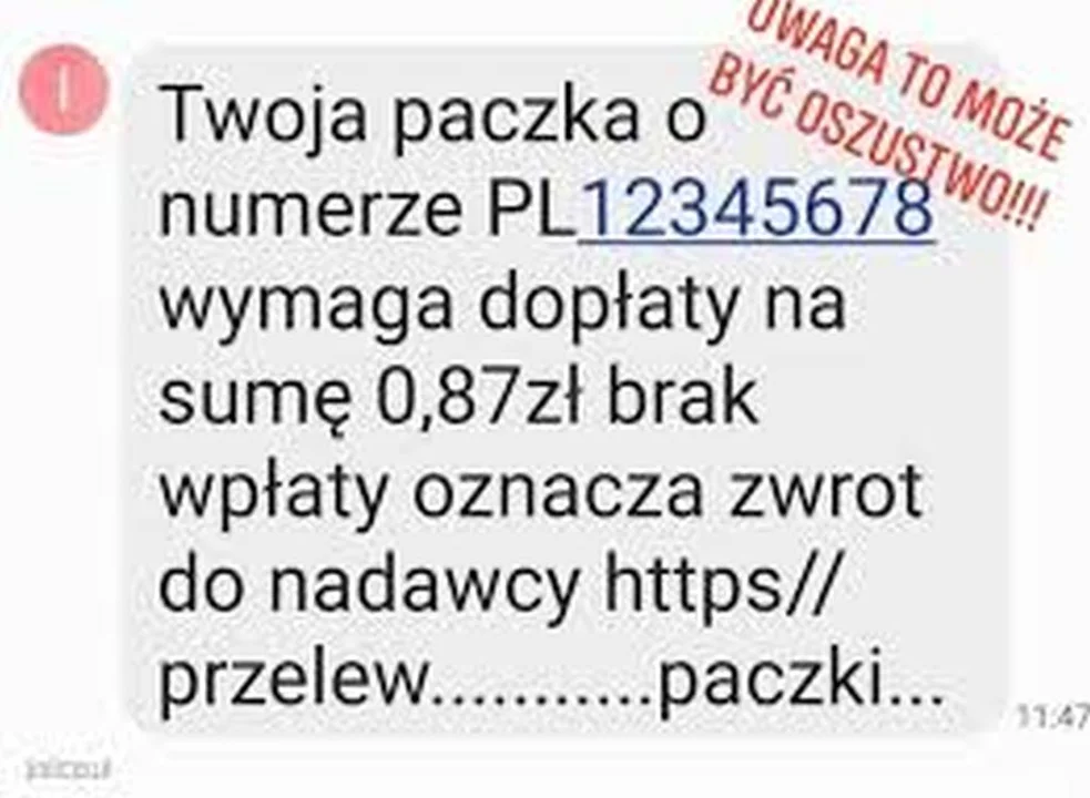 UWAŻAJ! Fałszywe SMS-y o przesyłkach! - Zdjęcie główne