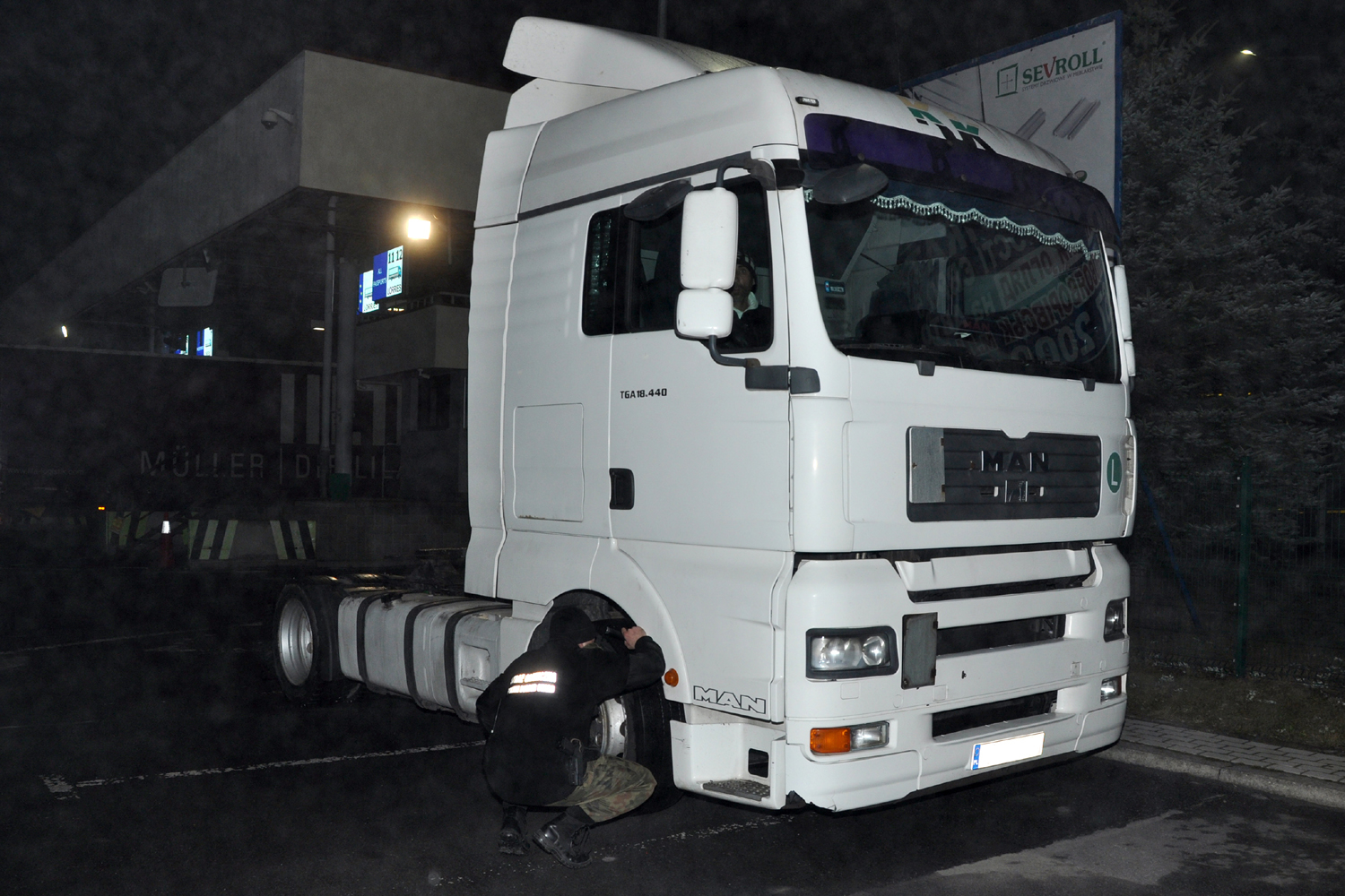 Zatrzymano ciężarówkę poszukiwaną przez Interpol - Zdjęcie główne