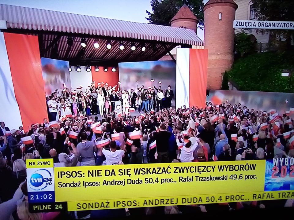 IPSOS nie może jednoznacznie wskazać w tej chwili kto zostanie Prezydentem Polski! - Zdjęcie główne