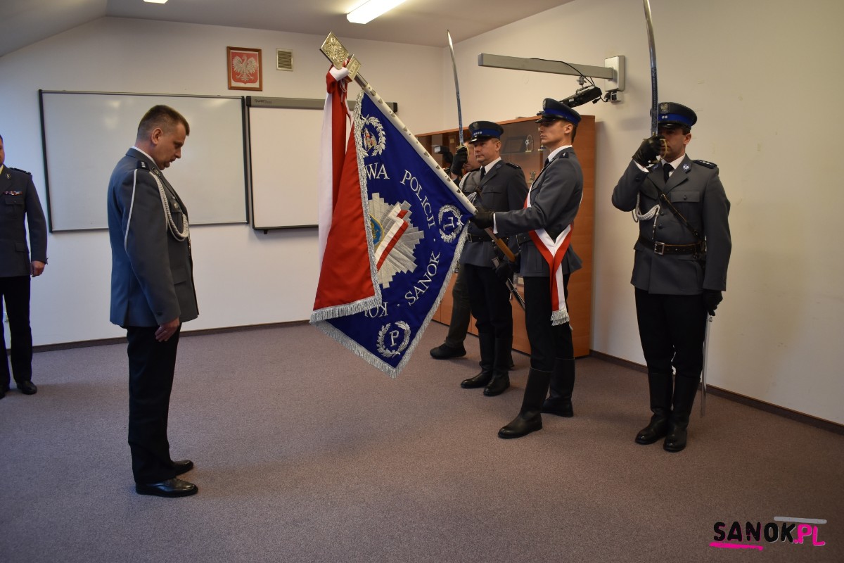 Dziś oficjalnie powołano Komendanta Policji Powiatowej w Sanoku - Zdjęcie główne