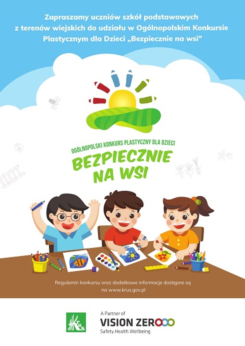 Ogólnopolski Konkurs Plastyczny dla dzieci "Bezpiecznie na wsi" [VIDEO] - Zdjęcie główne
