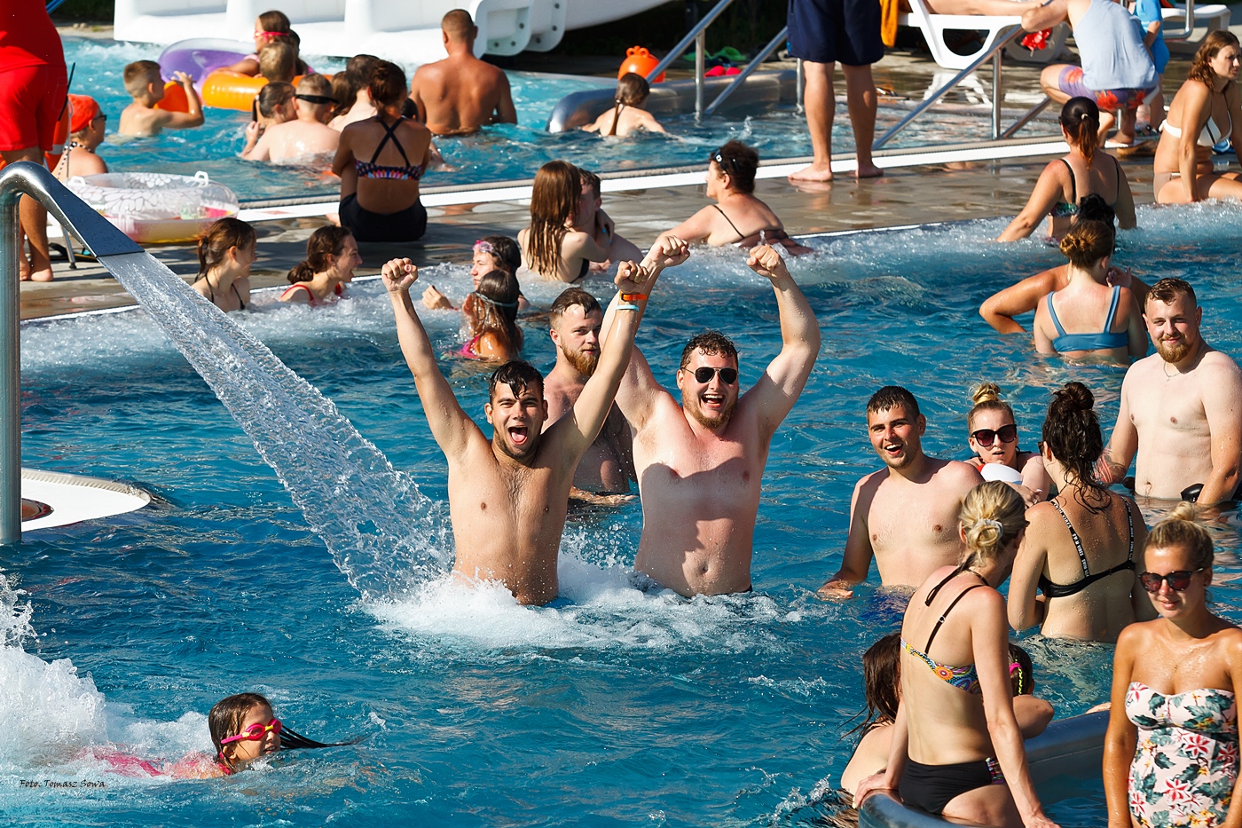 Letnia Impreza na sanockim basenie [FOTO] - Zdjęcie główne