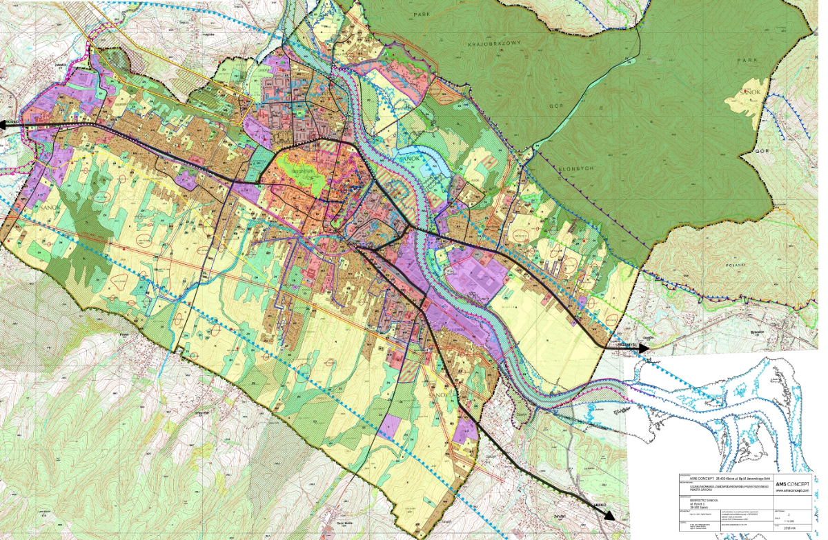 Nowe granice miast na Podkarpaciu. Opublikowano projekt zmian również dla Sanoka - Zdjęcie główne