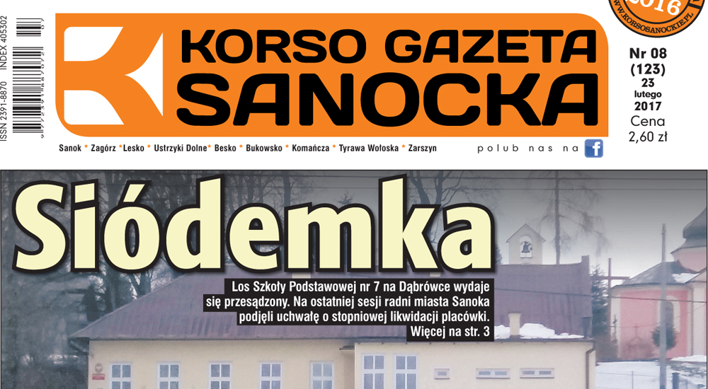 Korso Gazeta Sanocka nr 8/2017 - Zdjęcie główne