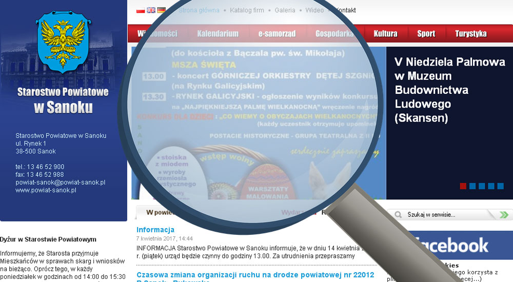 Strony urzędów pod lupą - Zdjęcie główne