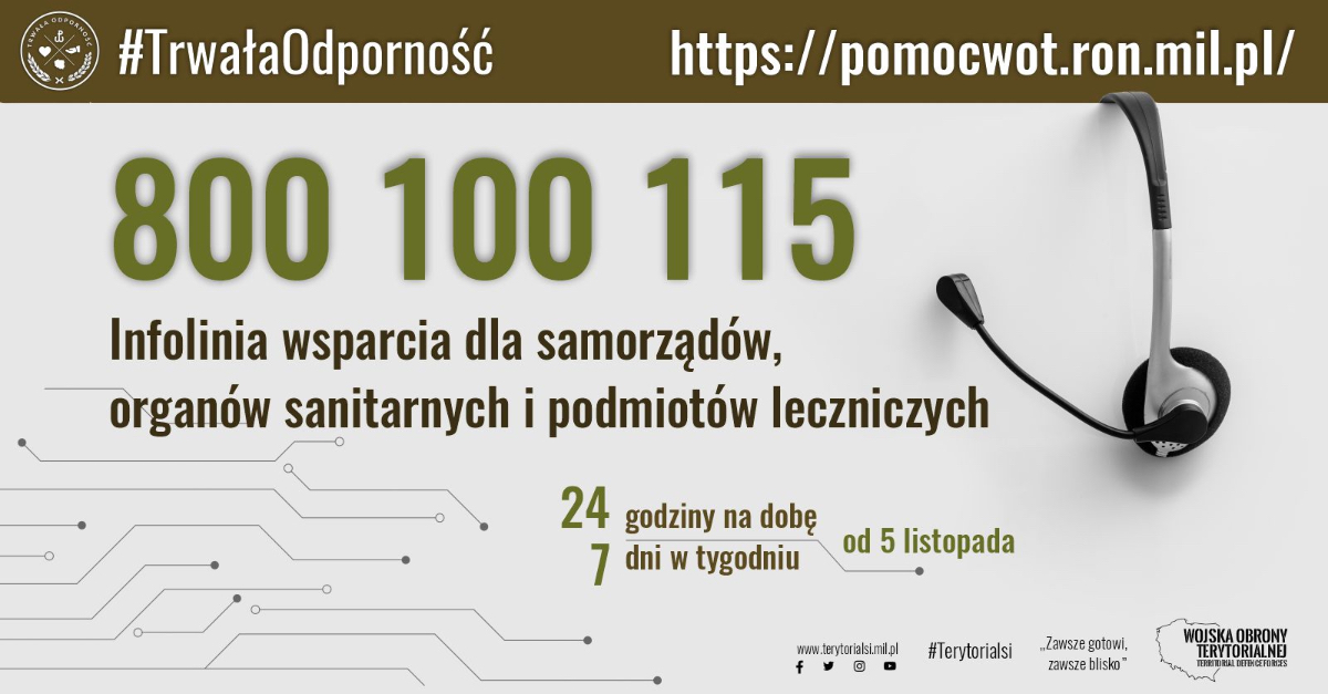 Infolinia wsparcia ośrodków pomocy społecznej i organizacji pozarządowych - Zdjęcie główne