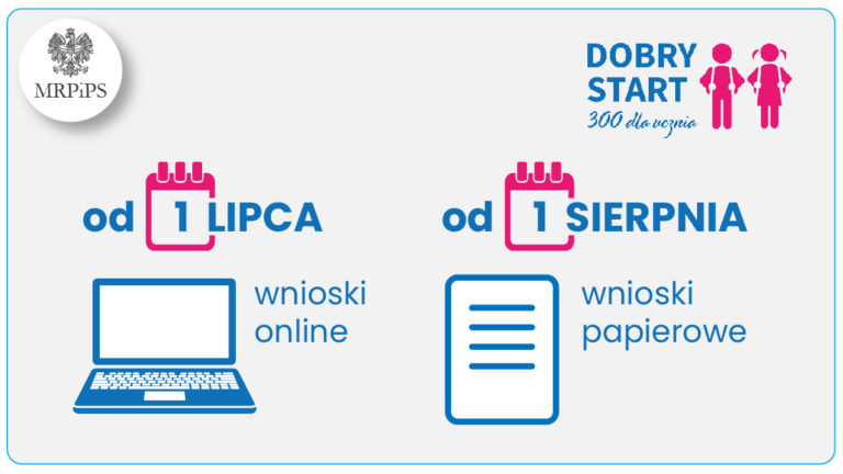 Pamiętaj! Złóż wniosek do programu „Dobry start”  - Zdjęcie główne