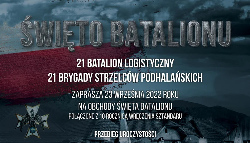 Zapraszamy na święto 21 Batalionu Logistycznego 21 Brygady Strzelców Podhalańskich w Sanoku - Zdjęcie główne