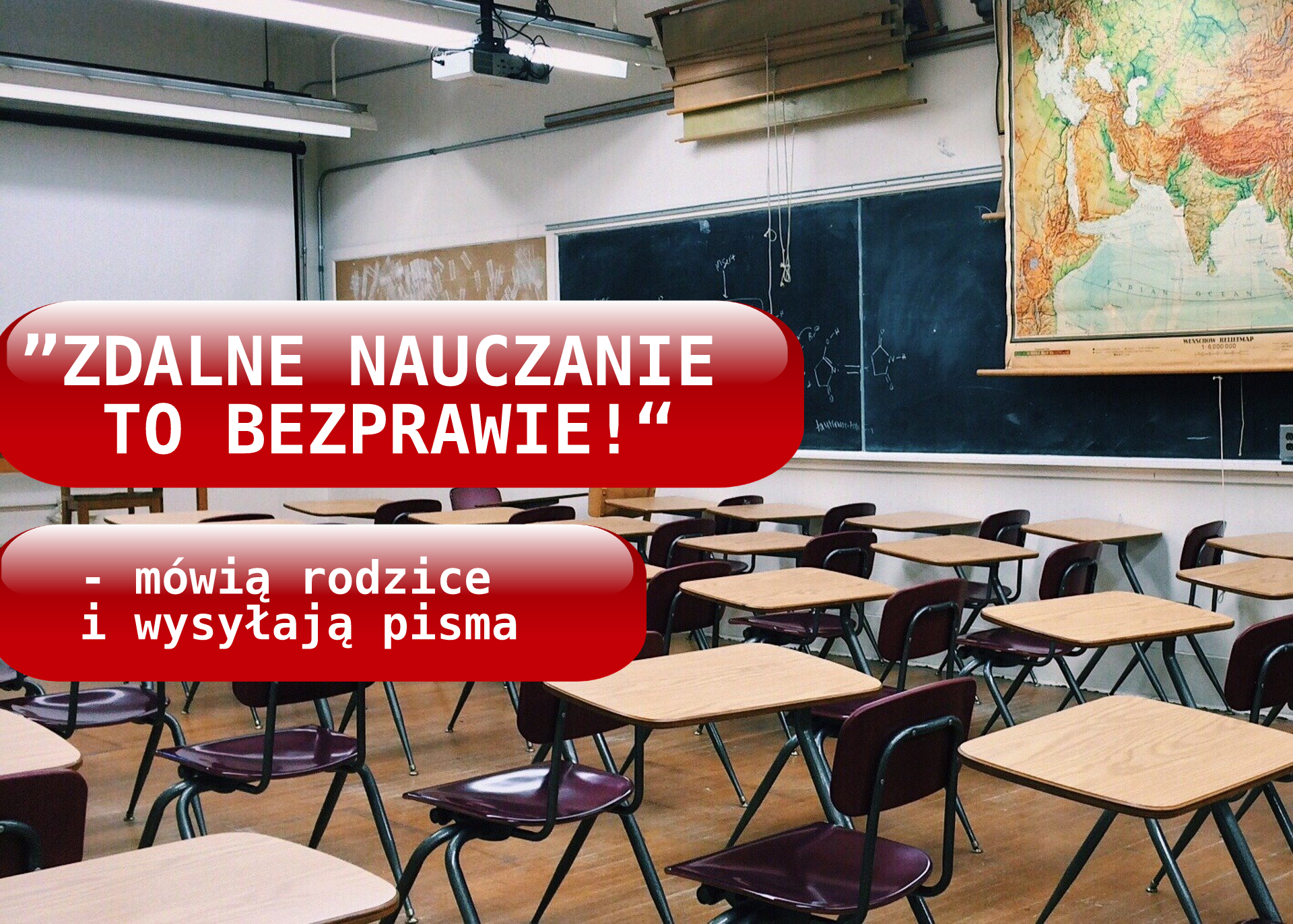 Nigdy więcej nie pozwolimy na zdalne nauczanie naszych dzieci [PISMO DO DYREKTORÓW] - Zdjęcie główne