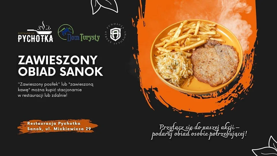 Zawieszone obiady w Sanoku. Możesz podarować komuś potrzebującemu posiłek - Zdjęcie główne