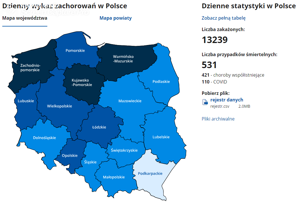 Aktualne statystyki - 9 zakażeń w powiecie sanockim  - Zdjęcie główne