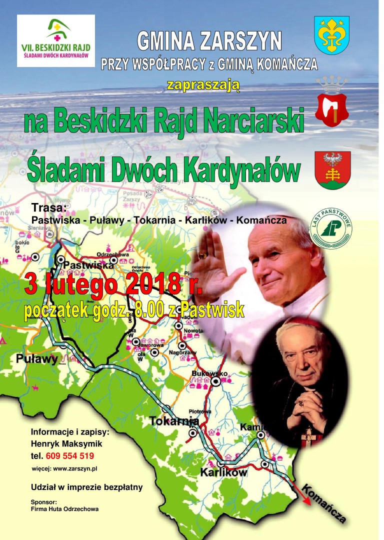 VII zimowy Beskidzki Rajd Narciarski Śladami Dwóch Kardynałów przeniesiony na 17 lutego - Zdjęcie główne
