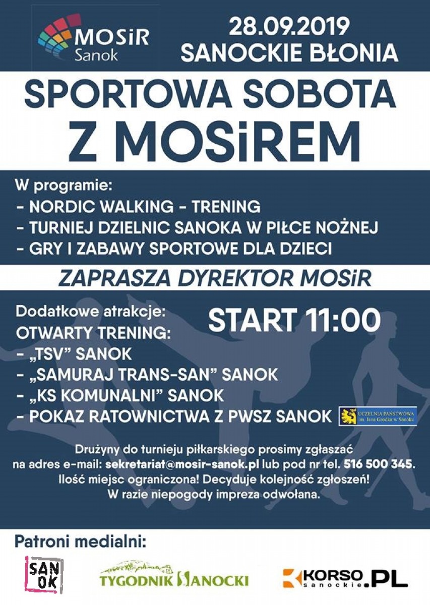 Sportowa Sobota z MOSiR-em! Moc atrakcji sportowych dla dużych i małych! - Zdjęcie główne