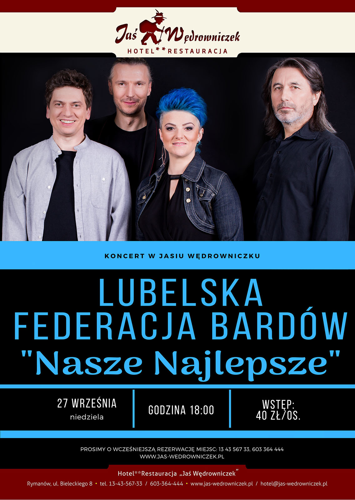 Podkarpacie. Koncert  „NASZE NAJLEPSZE„ Lubelska Federacja Bardów - Zdjęcie główne