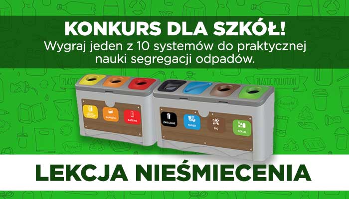 "Lekcja nieśmiecenia" - Zagłosuj na Szkołę Podstawową nr 4 w Sanoku! - Zdjęcie główne