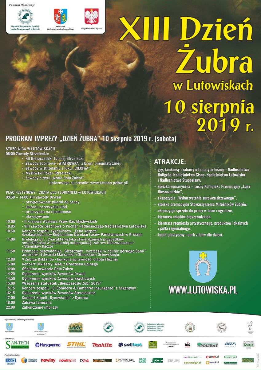 BIESZCZADY: Święto Żubra! - Zdjęcie główne