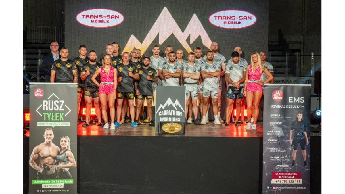 Ważenie zawodników przed Carpathian Warriors 16 za nami. Dziś wielka gala w Sanoku! - Zdjęcie główne