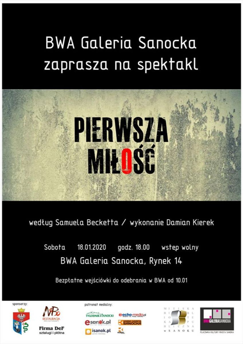 SANOK: Spektakl "Pierwsza Miłość"  - Zdjęcie główne