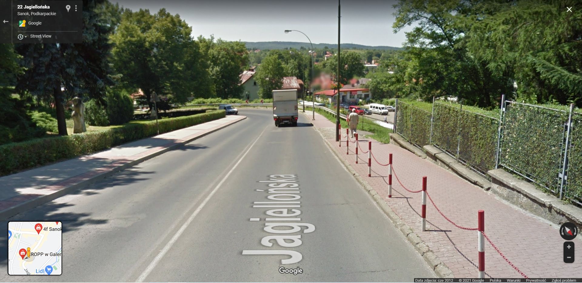 Zmieniający się Sanok na Google Street View. Zobacz też zdjęcia z całego regionu - Zdjęcie główne