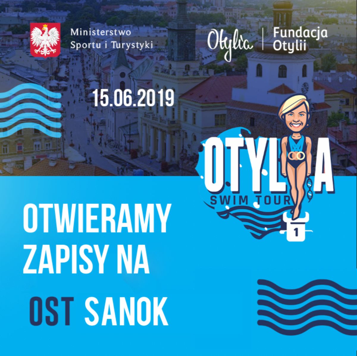 SANOK: „Otylia Swim Tour”! - Zdjęcie główne