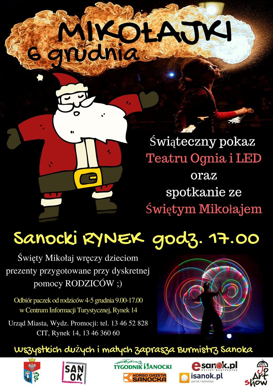 Mikołaj zawita do Sanoka - Zdjęcie główne
