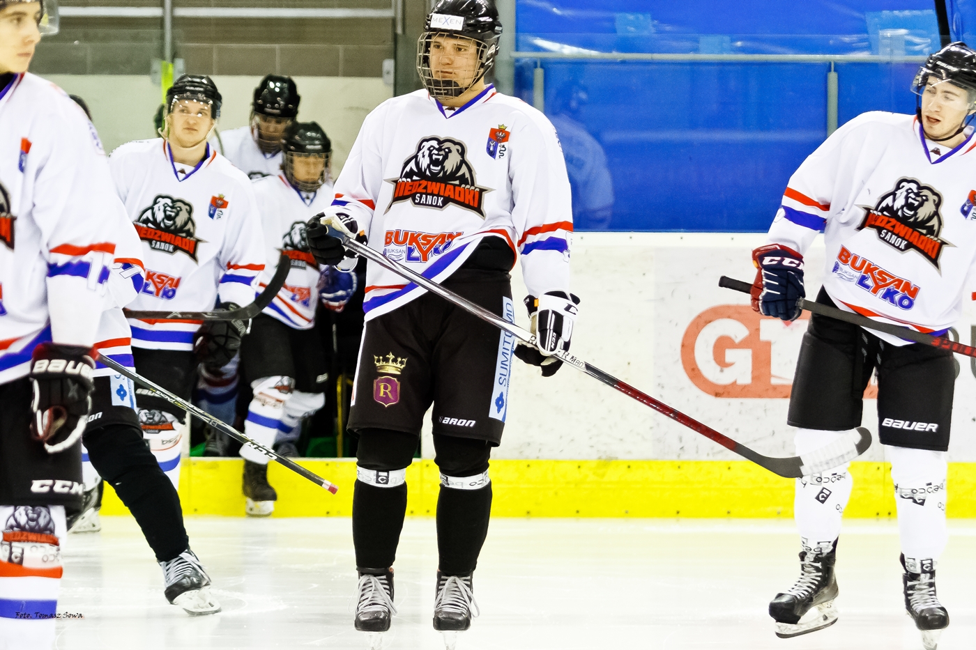Niedźwiadki przegrywają z Sosnowcem w Młodzieżowej Hokej Lidze [FOTO] - Zdjęcie główne