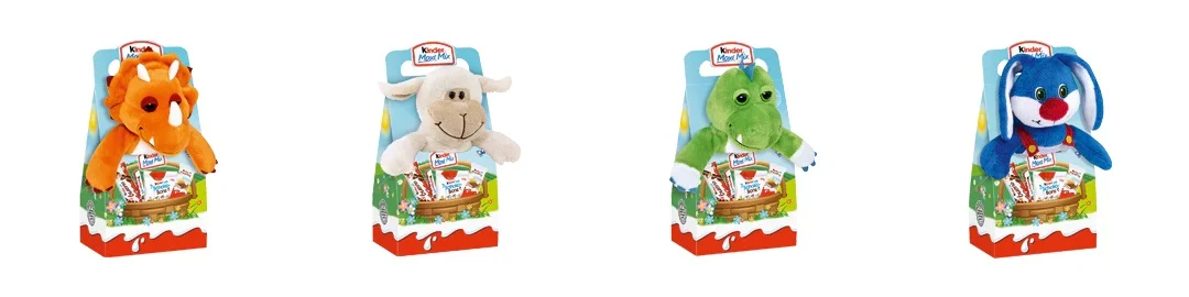 Kinder Maxi Mix z maskotką Gramatura: 133 g Data minimalnej trwałości: 21.08.2022 Partie: L322RWPJ, L323RWPJ, L354RWPJ, L013LWPJ, L039LWPJ