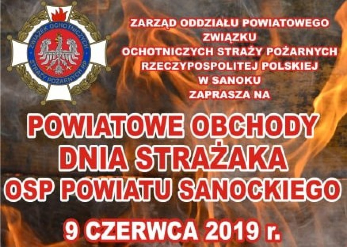 Już dzisiaj Powiatowe Obchody Dnia Strażaka OSP Powiatu Sanockiego! - Zdjęcie główne