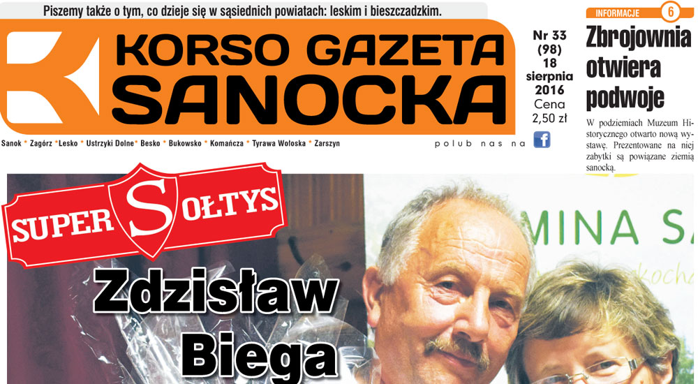 Korso Gazeta Sanocka nr 33/2016 - Zdjęcie główne
