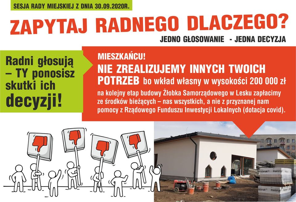 "Wojna" w leskim ratuszu. Zapytaj Radnego DLACZEGO? - Zdjęcie główne
