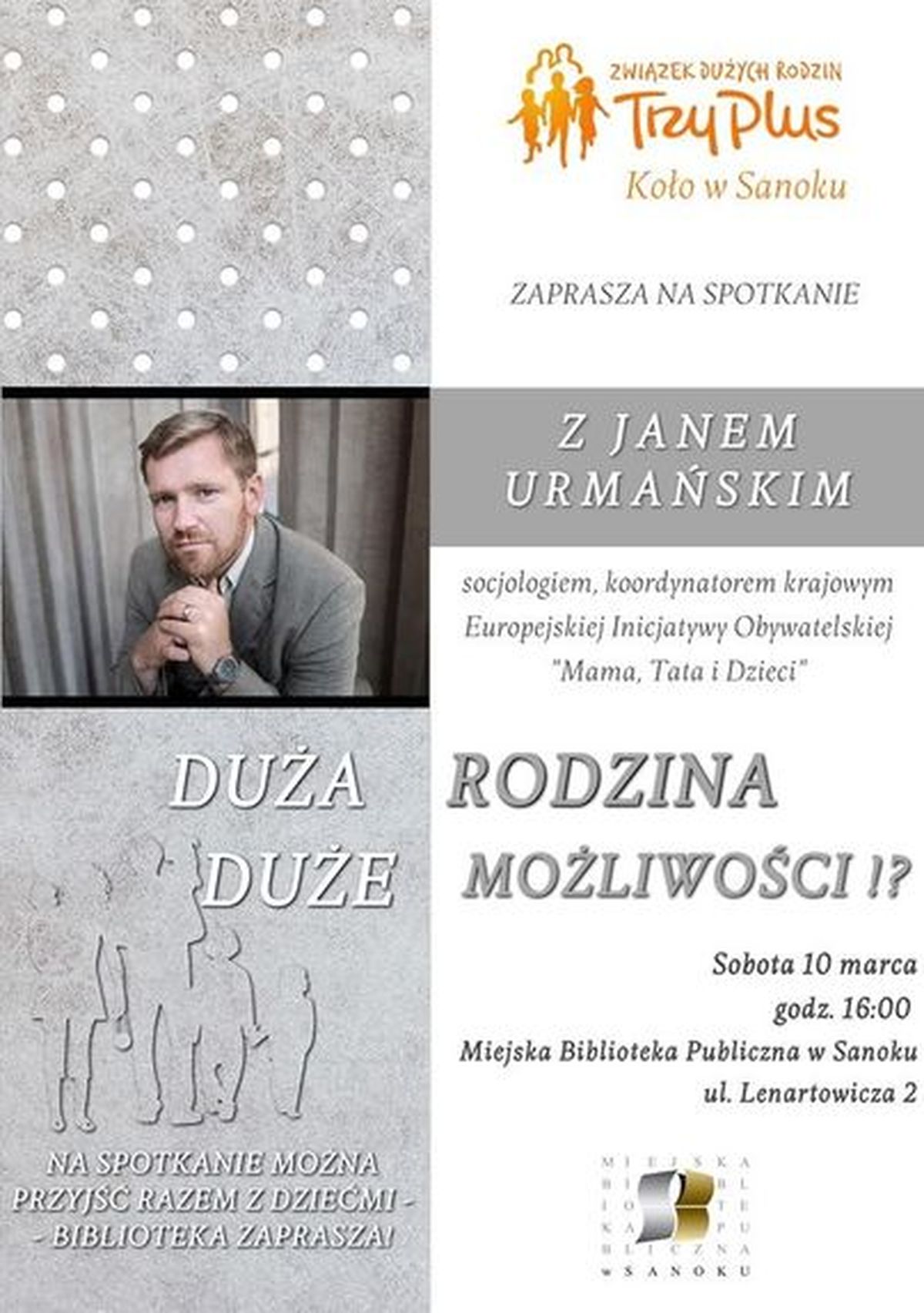 Spotkanie z socjologiem w sanockiej bibliotece - Zdjęcie główne