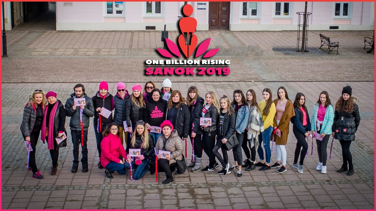 SANOK: One Billion Rising 2019 w Sanoku [ZDJĘCIA] - Zdjęcie główne