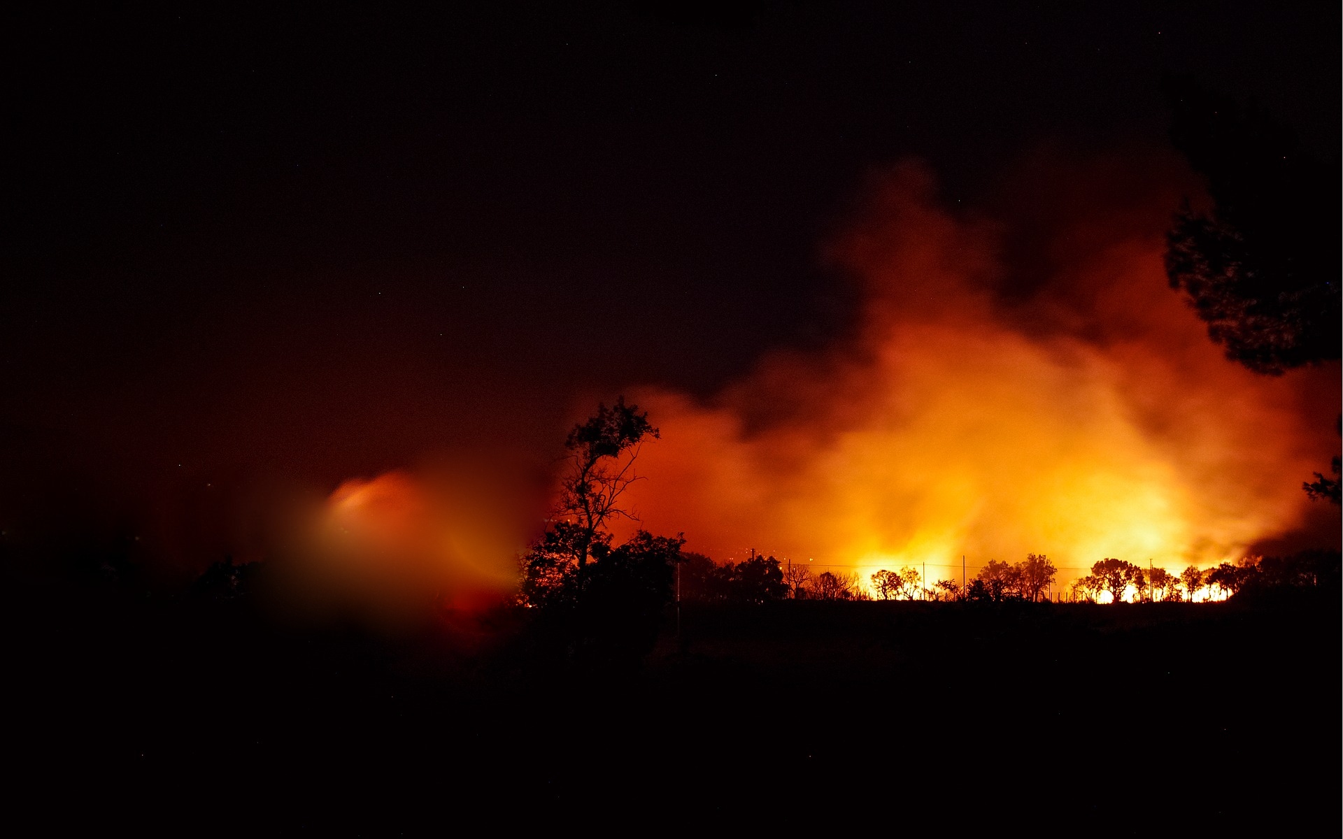 BIESZCZADY: Spalił się ośrodek Rejdychówka w Manastercu [FOTO+VIDEO] - Zdjęcie główne