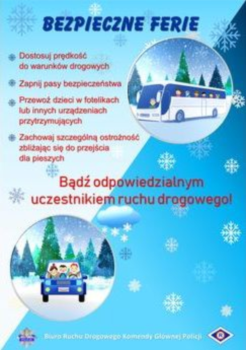 „Bezpieczne ferie 2020”- działania podkarpackiej Policji - Zdjęcie główne