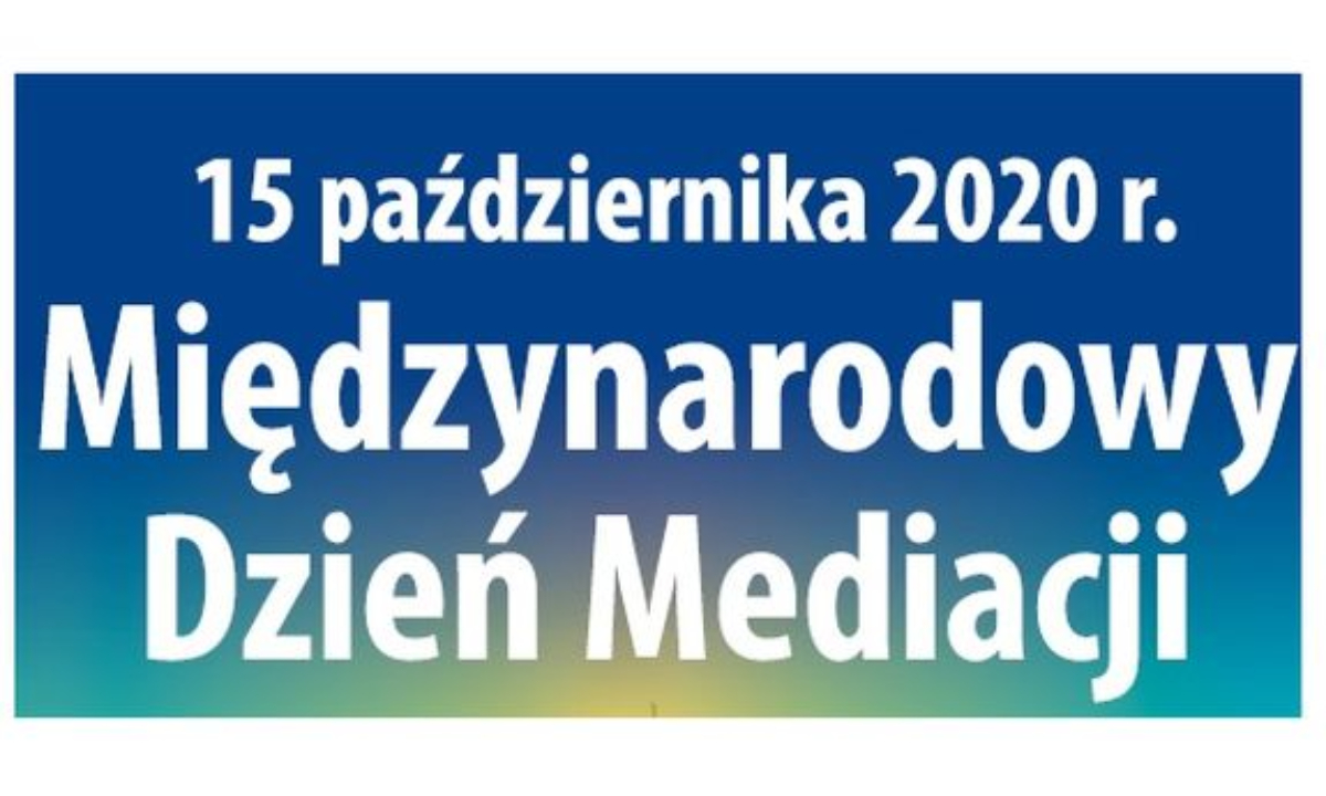 Międzynarodowy Dzień Mediacji! - Zdjęcie główne