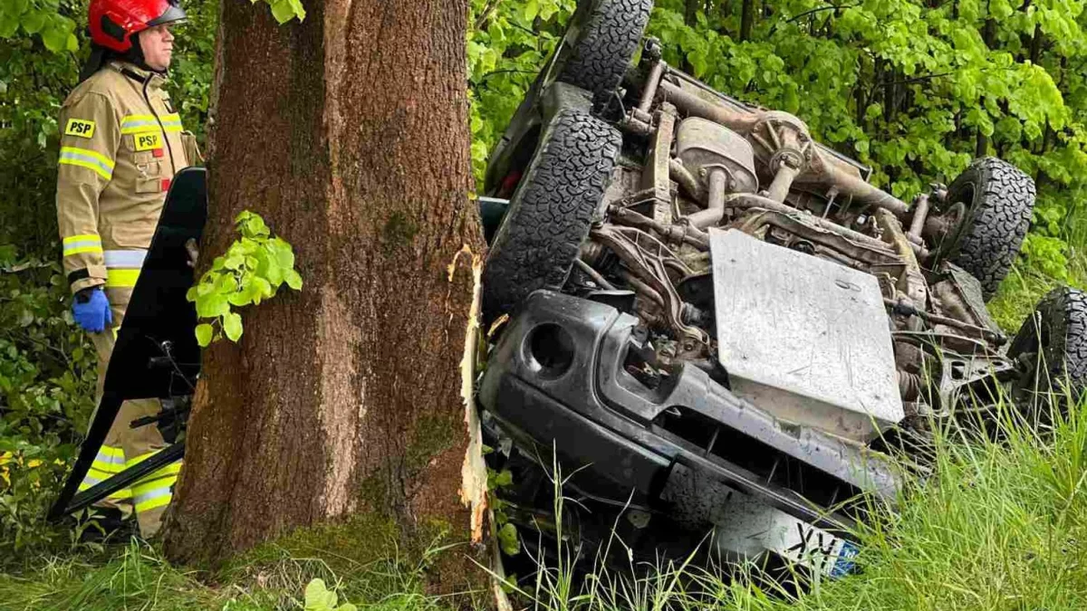 Śmiertelny wypadek na łuku drogi. Nie żyje 29-letnia kobieta - Zdjęcie główne