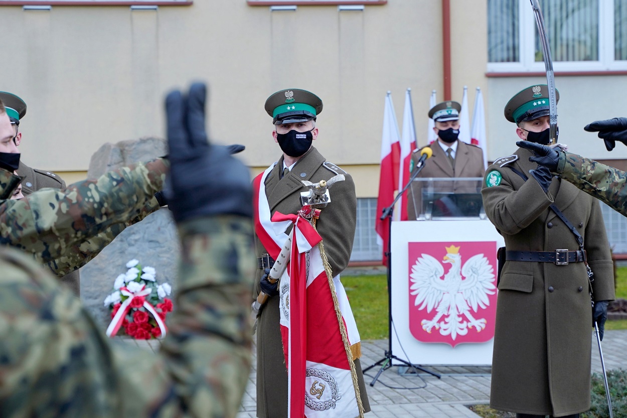 Pierwsi funkcjonariusze w szeregach Straży Granicznej na Podkarpaciu w 2021roku - Zdjęcie główne