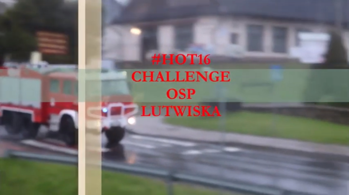 Strażacy z OSP Lutowiska odpowiadają na wyzwanie #hot16challange2 [VIDEO] - Zdjęcie główne