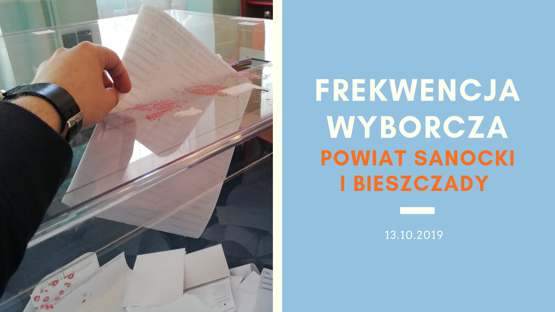 WYBORY 2019. Jaka była frekwencja wyborcza w Sanoku do godz 17:00? Sprawdziliśmy! - Zdjęcie główne