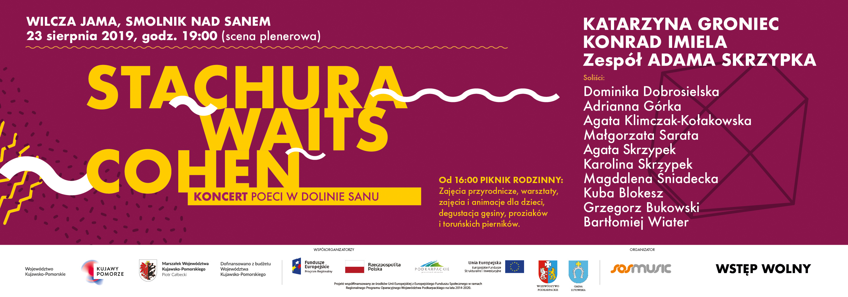 Stachura, Waits, Cohen – Poeci w Dolinie Sanu - Zdjęcie główne