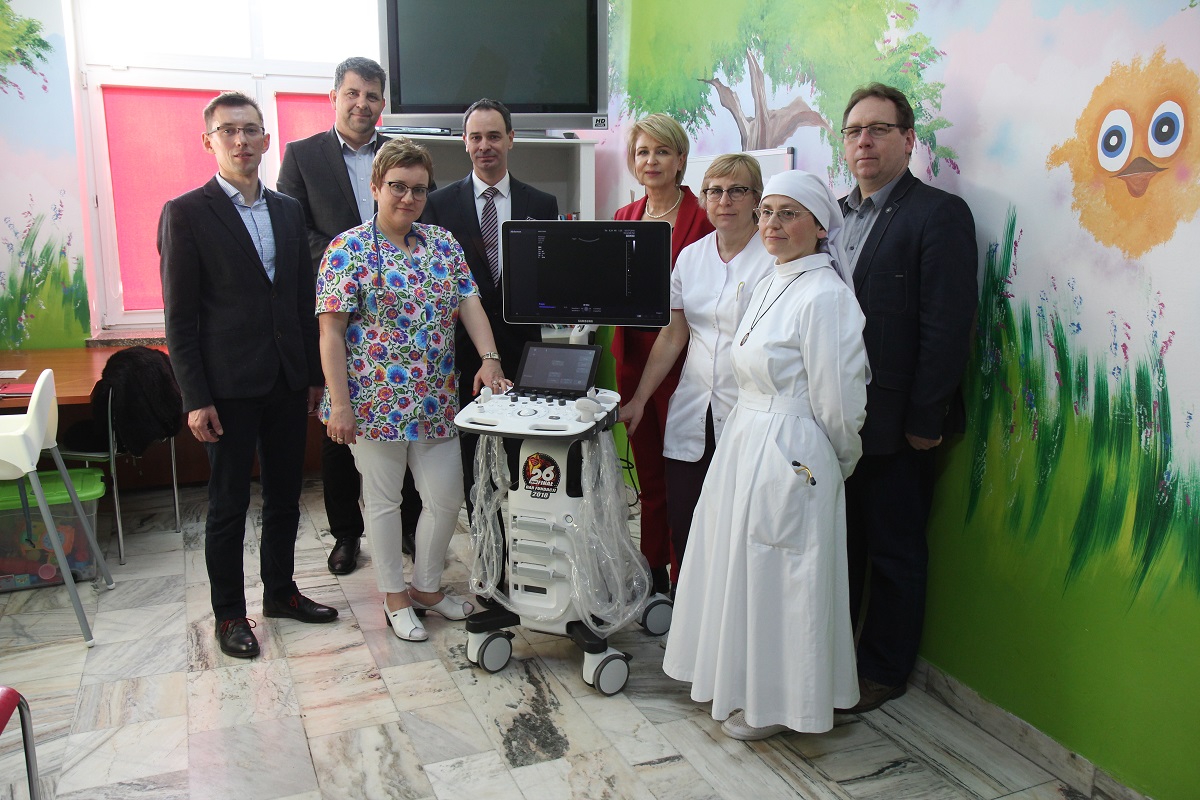 Aparat USG od Fundacji WOŚP dla szpitala powiatowego w Lesku - Zdjęcie główne