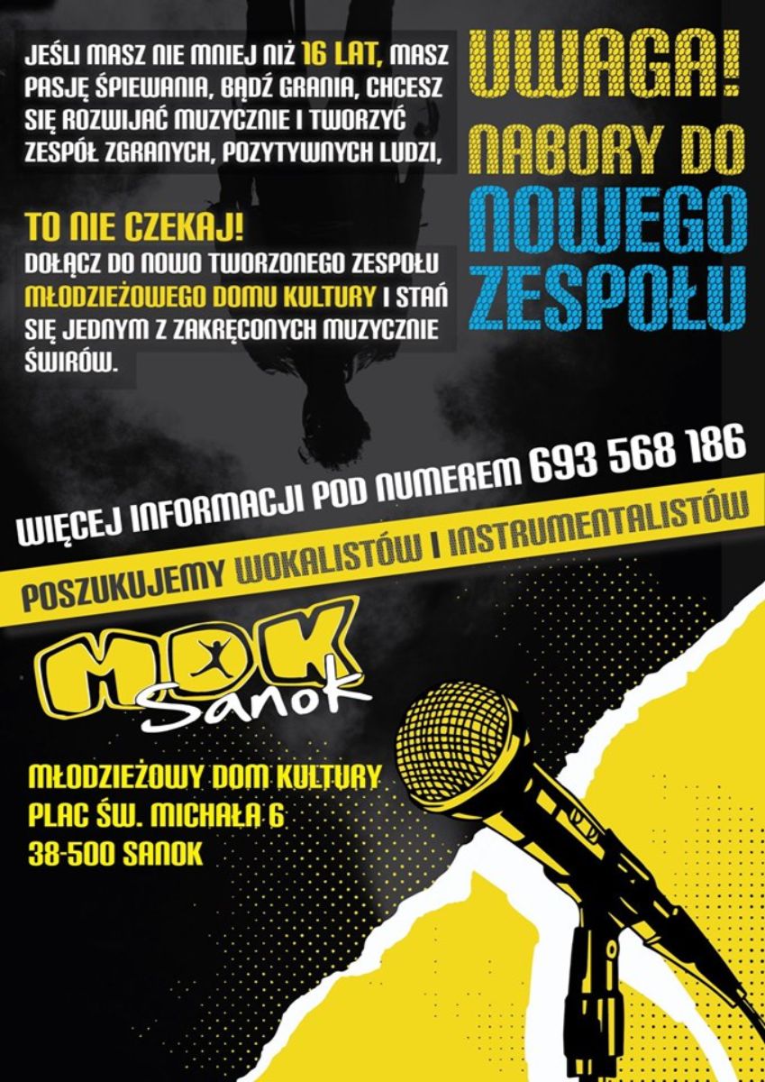 Uwaga! Nabór do nowego zespołu! - Zdjęcie główne