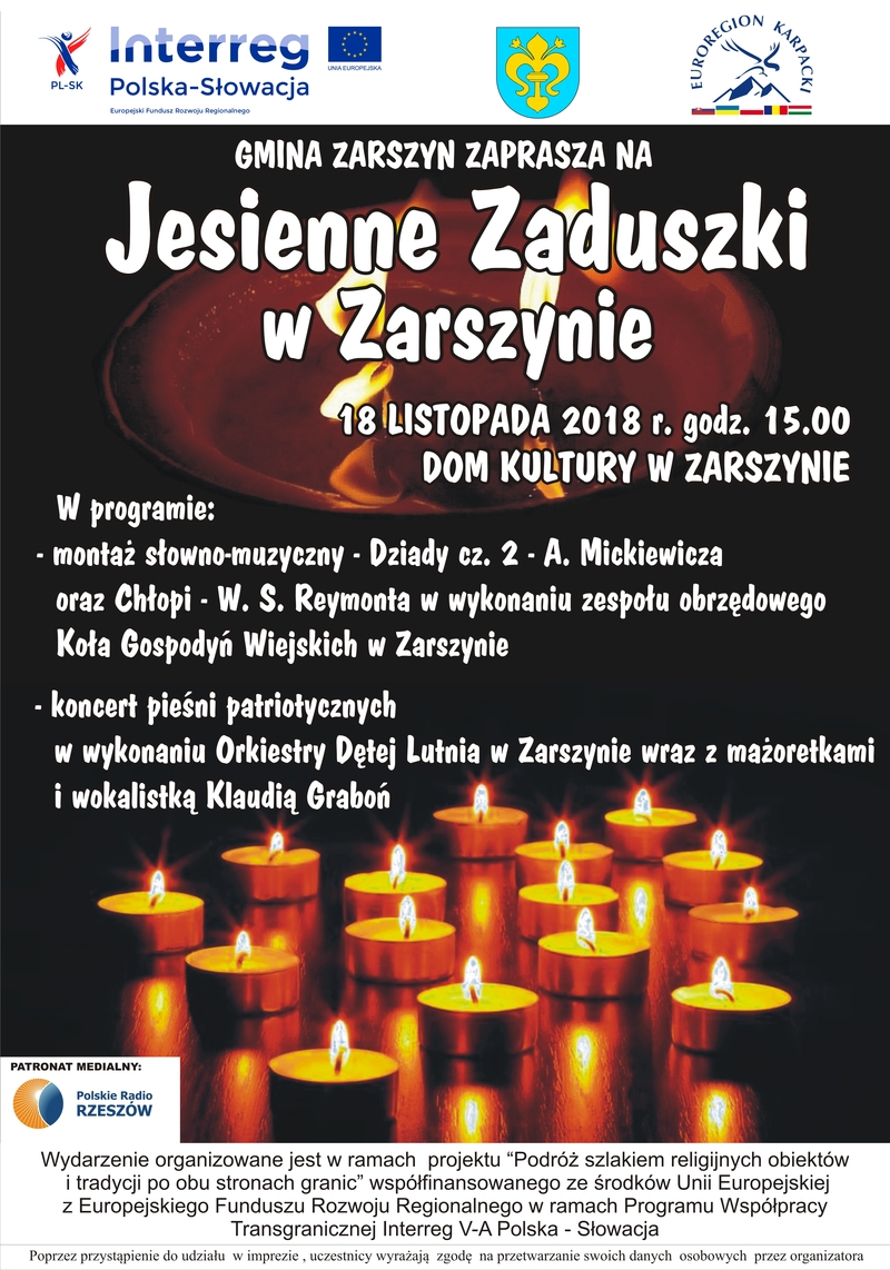 Jesienne zaduszki w Zarszynie - Zdjęcie główne
